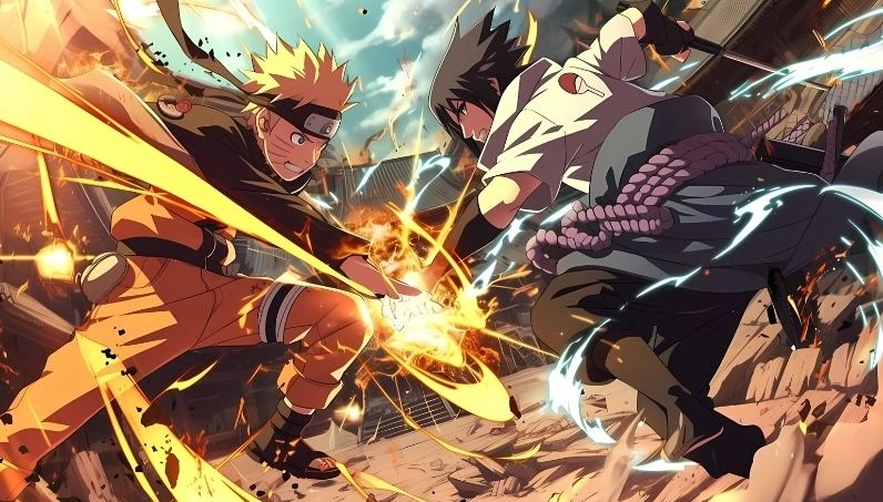 Hình nền Naruto chibi dễ thương độ phân giải 8K