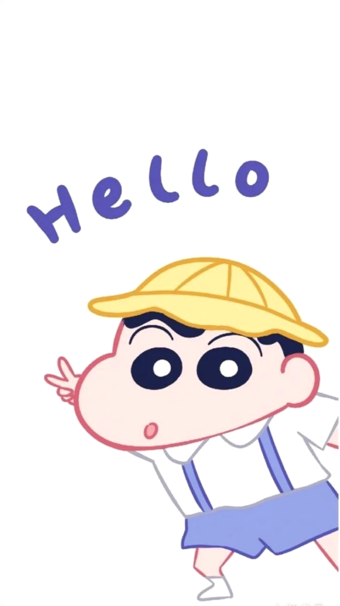 Hình nền cu Shin đang ngủ cực đáng yêu và yên bình.